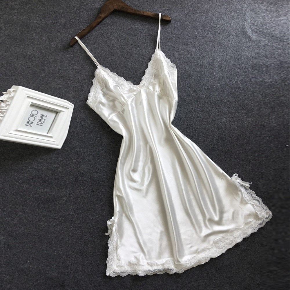 Lingerie Nighty Silk Dress