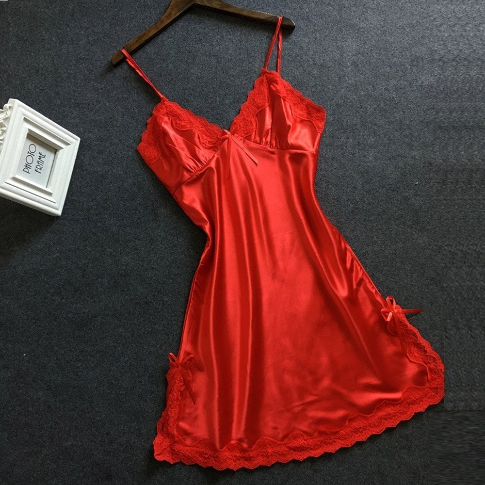 Lingerie Nighty Silk Dress